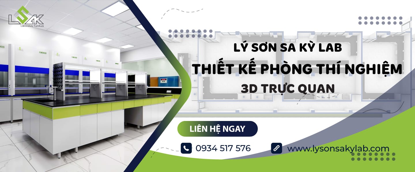 Thiết kế phòng thí nghiệm 3D trực quan