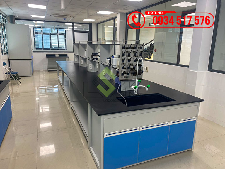 Thi công nội thất phòng lab nhà máy sản xuất thuốc bảo vệ thực vật Công ty Cổ Phần BMC Việt Nam