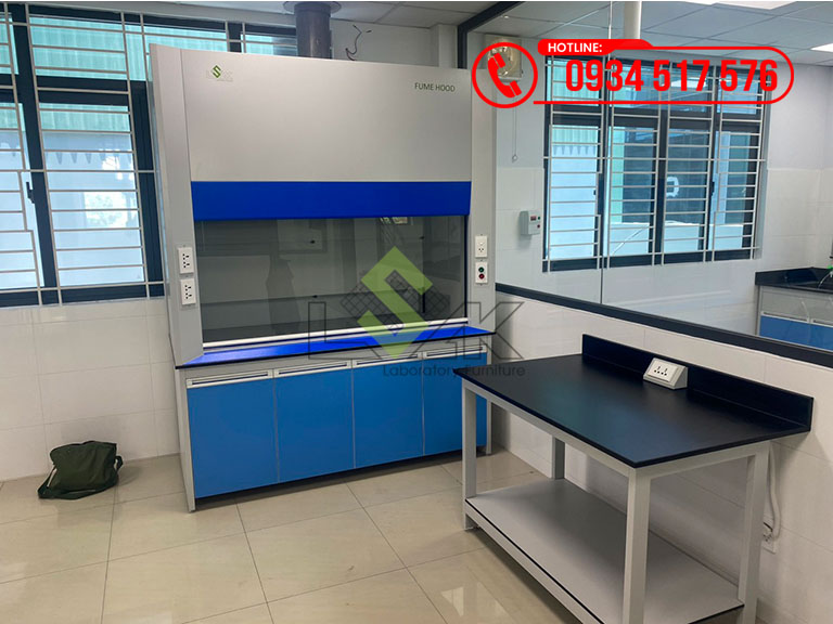 Thi công nội thất phòng lab nhà máy sản xuất thuốc bảo vệ thực vật Công ty Cổ Phần BMC Việt Nam