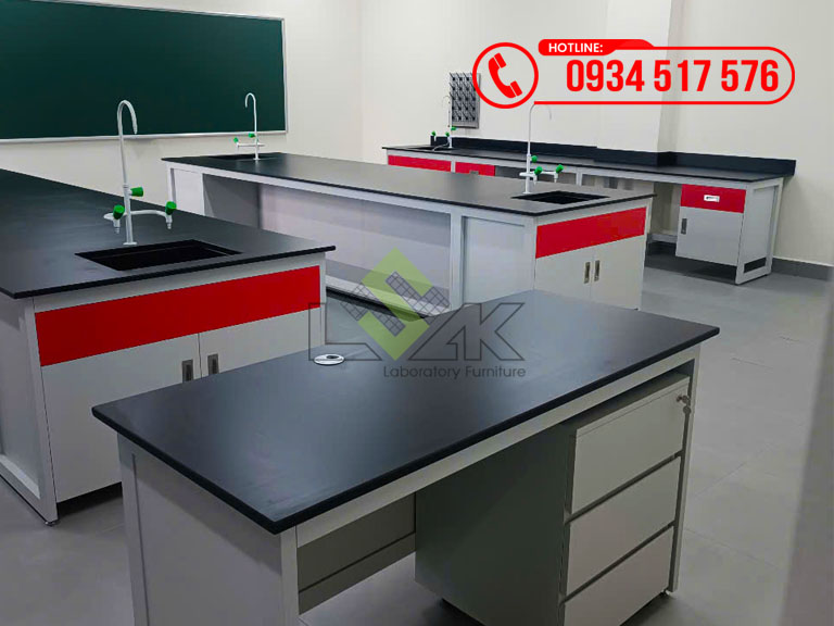 Thi công nội thất phòng lab Trường TH-THCS-THPT Ngô Thời Nhiệm Cơ sở Bình Dương