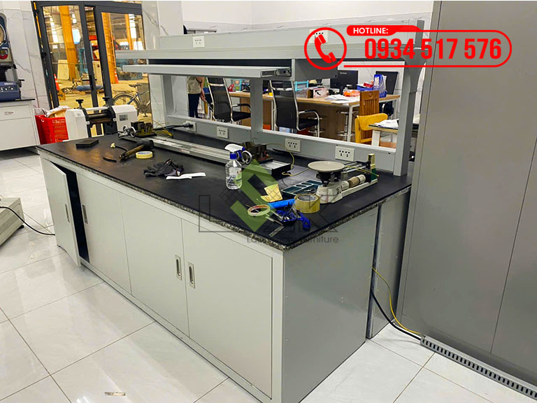 Thi công nội thất phòng lab Công ty TNHH MTV Cadivi Đồng Nai