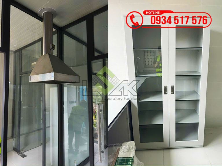 Thi công nội thất phòng thí nghiệm Nhà máy sản xuất phô mai Cheese 4P‘s
