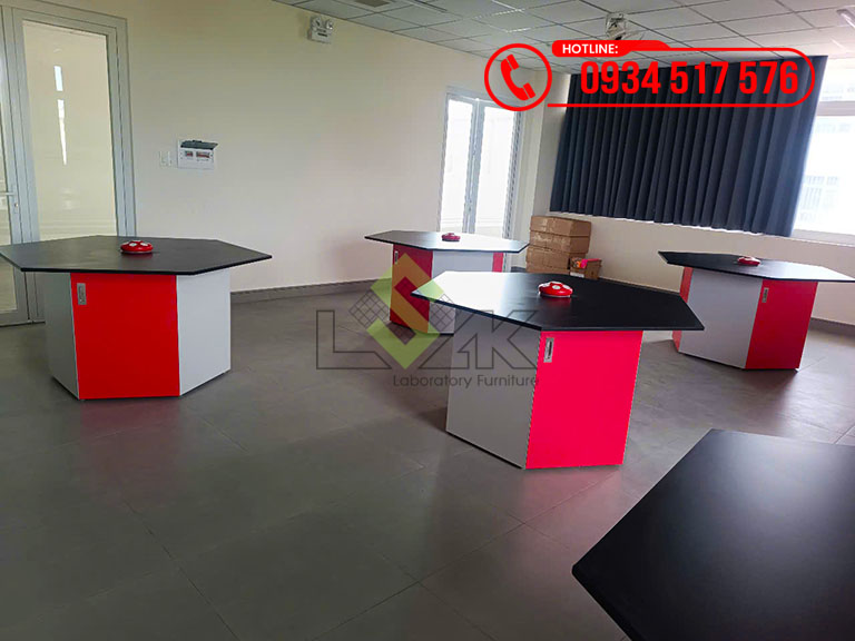 Thi công nội thất phòng lab Trường TH-THCS-THPT Ngô Thời Nhiệm Cơ sở Bình Dương